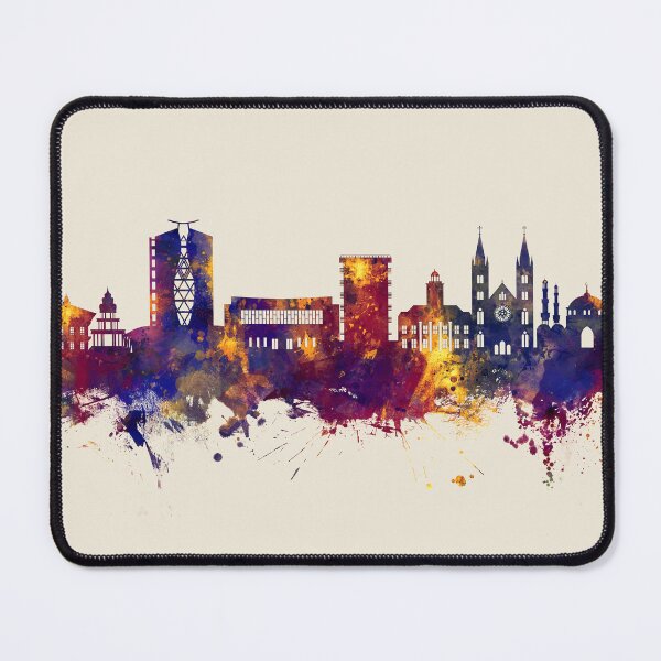 Item preview, Paramaribo Suriname Skyline designed and sold by ArtPrints.