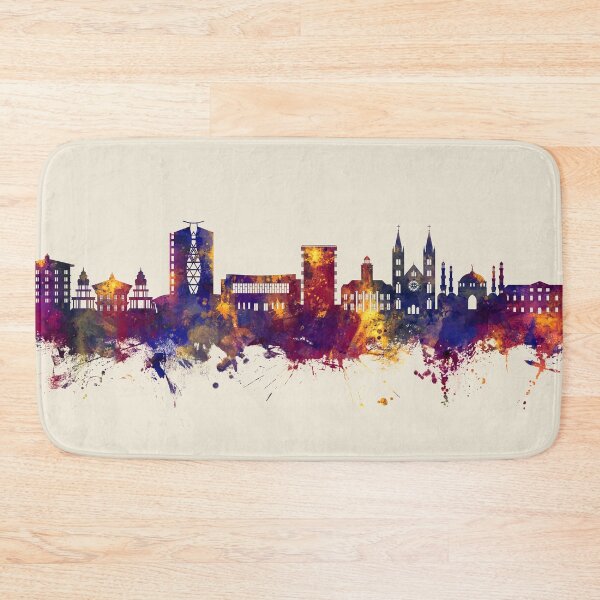 Item preview, Paramaribo Suriname Skyline designed and sold by ArtPrints.