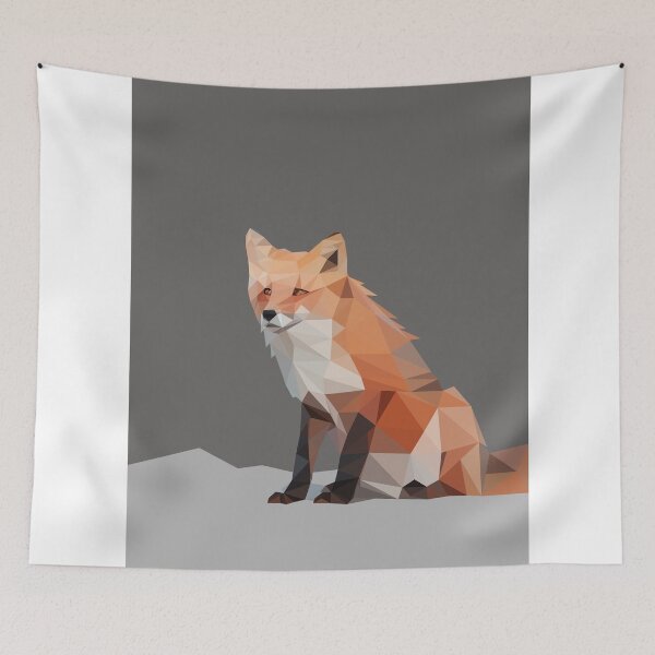 Item preview, Red Fox, Gray designed and sold by HaydenHatch.