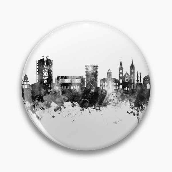 Item preview, Paramaribo Suriname Skyline designed and sold by ArtPrints.