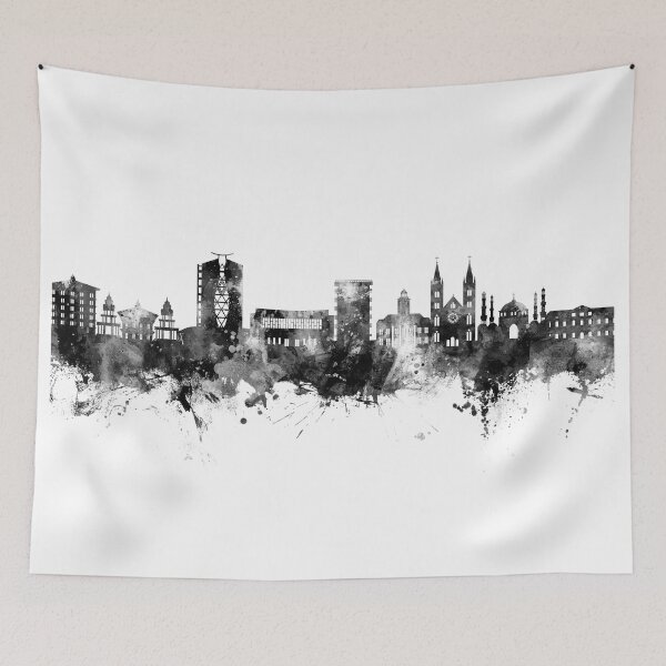 Item preview, Paramaribo Suriname Skyline designed and sold by ArtPrints.