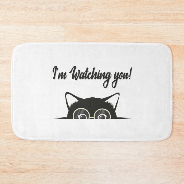 Item preview, I'm watching you! Cute cat designed and sold by veczock.