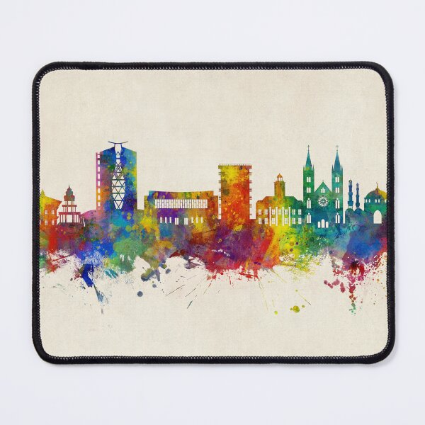 Item preview, Paramaribo Suriname Skyline designed and sold by ArtPrints.