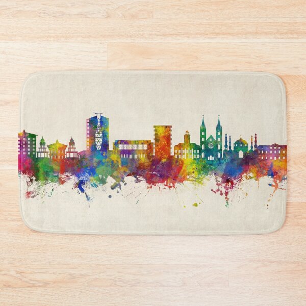 Item preview, Paramaribo Suriname Skyline designed and sold by ArtPrints.