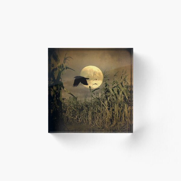 Havest Moon Acrylic Block