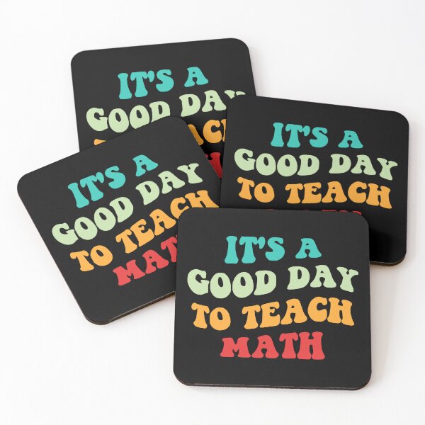 Item preview, It's A Good Day To Teach Math I designed and sold by Lemon Pepper.