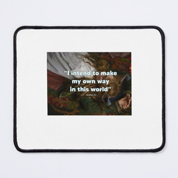 Item preview, JO MARCH QUOTE ILLUSTRATION designed and sold by LINNEAWALLSTEN.