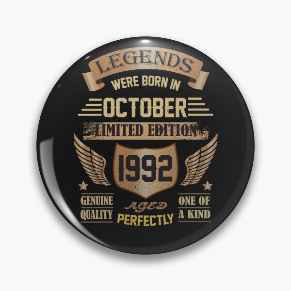 Item preview, Legends were born in October  1992 - 30th Mothers & Fathers Day designed and sold by BahaaIB.