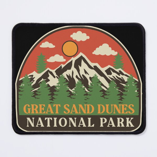 Artikelvorschau, Great Sand Dunes Nationalpark - Vintage entworfen und verkauft von Nature-mark.