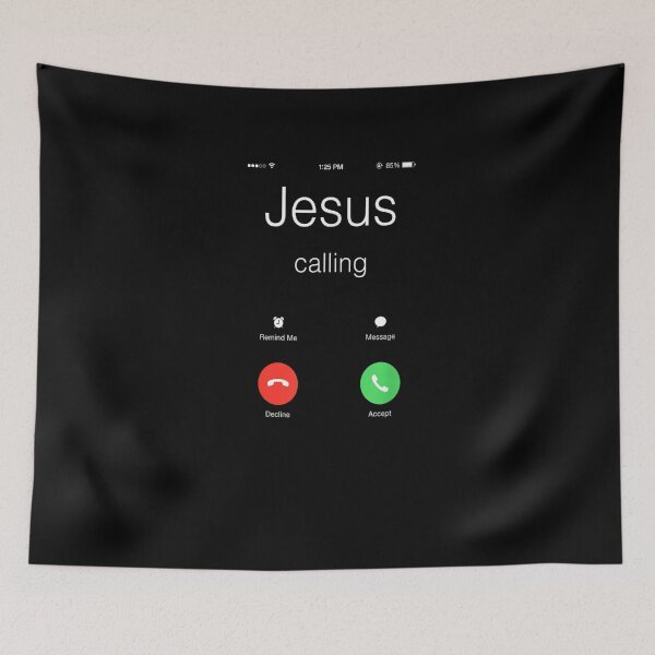 Item preview, Jesus Calling Shirt   Funny Jesus Phone Christian  designed and sold by EdwardBurns7.