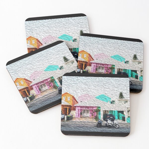 Item preview, Colorful Houses designed and sold by Psycheek.