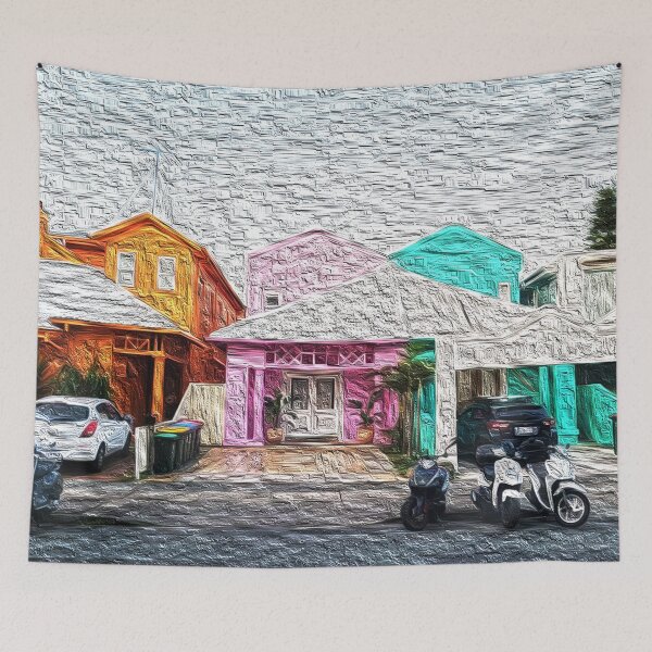 Item preview, Colorful Houses designed and sold by Psycheek.