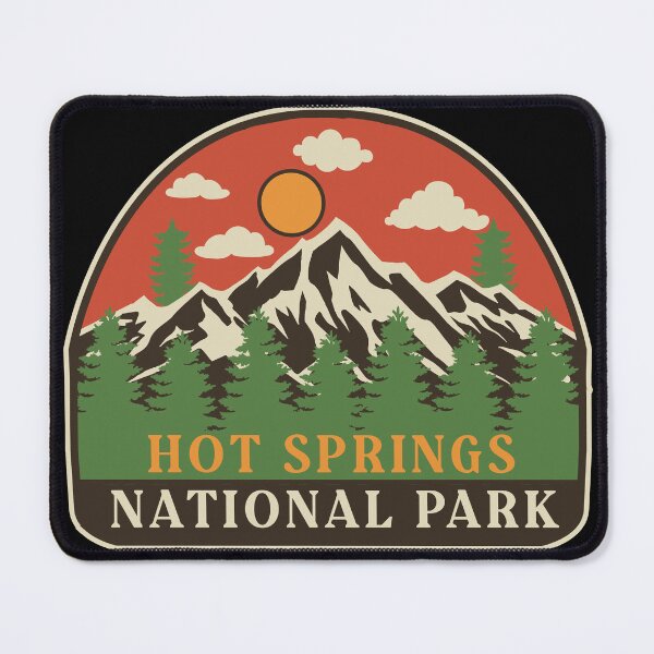 Item preview, Hot Springs National Park - Vintage designed and sold by Nature-mark.