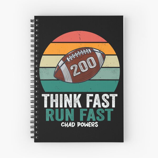 Item preview, Think Fast Run Fast Chad Powers Vintage American Football designed and sold by RaynaGellner.