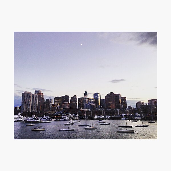 Item preview, Boston Harbor at Twilight designed and sold by Kelsy Lartius.