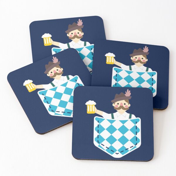 Item preview, Bavarian Man With Beer In Pocket Funny Oktoberfest    designed and sold by nodedormtired.