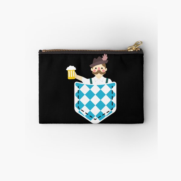 Item preview, Bavarian Man With Beer In Pocket Funny Oktoberfest    designed and sold by nodedormtired.