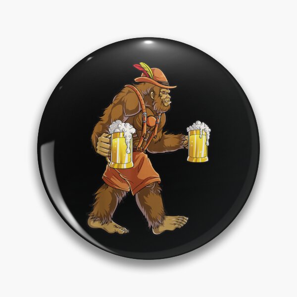 Item preview, Bigfoot Lederhosen Oktoberfest Prost Beer Mug   designed and sold by nodedormtired.