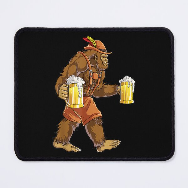 Item preview, Bigfoot Lederhosen Oktoberfest Prost Beer Mug designed and sold by nodedormtired.