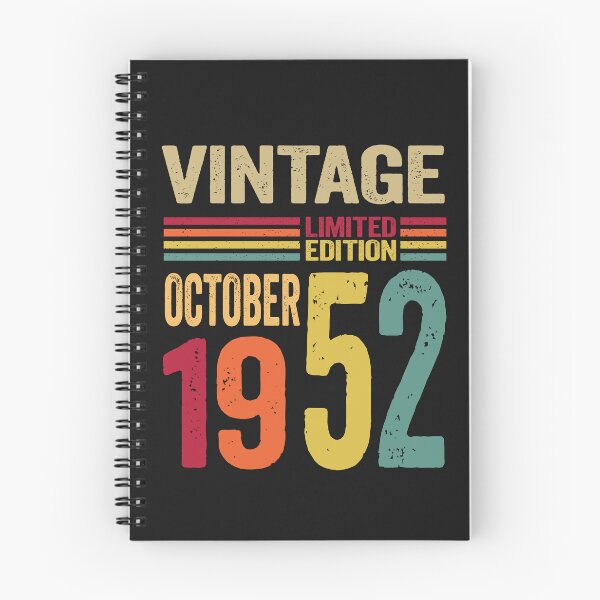 Item preview, 70 Years Old Gifts Vintage October 1952 - 70th Birthday designed and sold by BahaaIB.