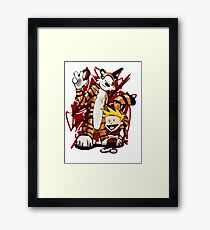 Calvin and Hobbes Framed Print