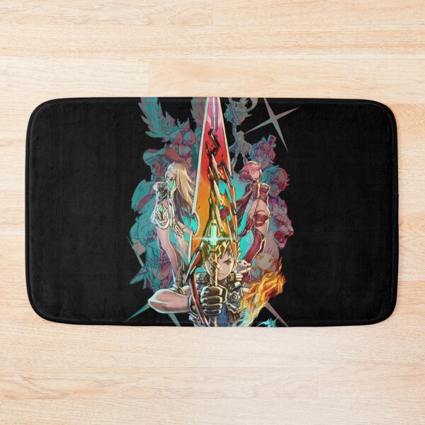 Item preview, Xenoblade chronicles™  team canvas print designed and sold by SusanWhitak.