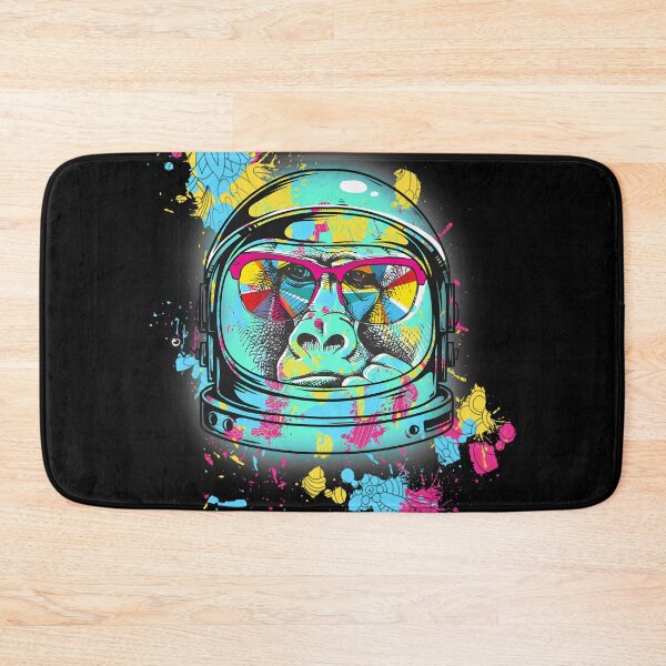 Item preview, Space Ape  Psychedelic Astronaut Ape Exploring The Universe Classic  designed and sold by gorwanovulicn.