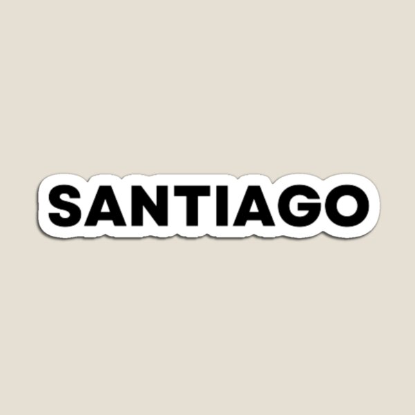 Artikel-Vorschau von Santiago, designt und verkauft von MuzamilAhmed.