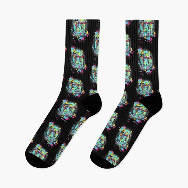 Item preview, Space Ape  Psychedelic Astronaut Ape Exploring The Universe Classic  designed and sold by gorwanovulicn.