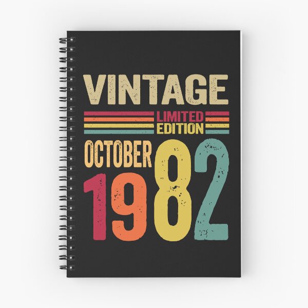 Item preview, 40 Years Old Gifts Vintage October 1982 - 40th Birthday  designed and sold by BahaaIB.