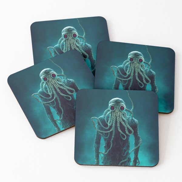 Aperçu de l'œuvre L'apparition du mythe de Cthulhu créée et vendue par Mortala-Arts.
