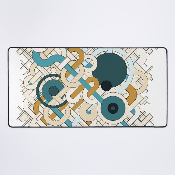 Item preview, Abstract drawn vector pattern of various geometric shapes designed and sold by Familyshmot.