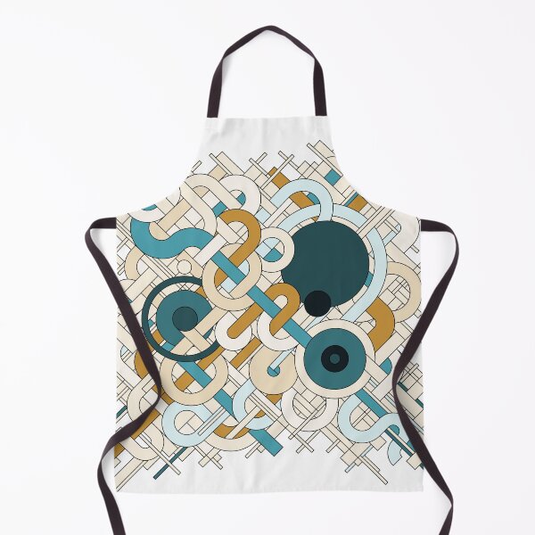 Item preview, Abstract drawn vector pattern of various geometric shapes designed and sold by Familyshmot.