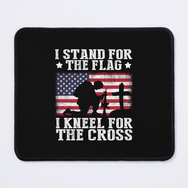 Item preview, I Stand for The Flag I Kneel for The Cross designed and sold by livasyczosek3.