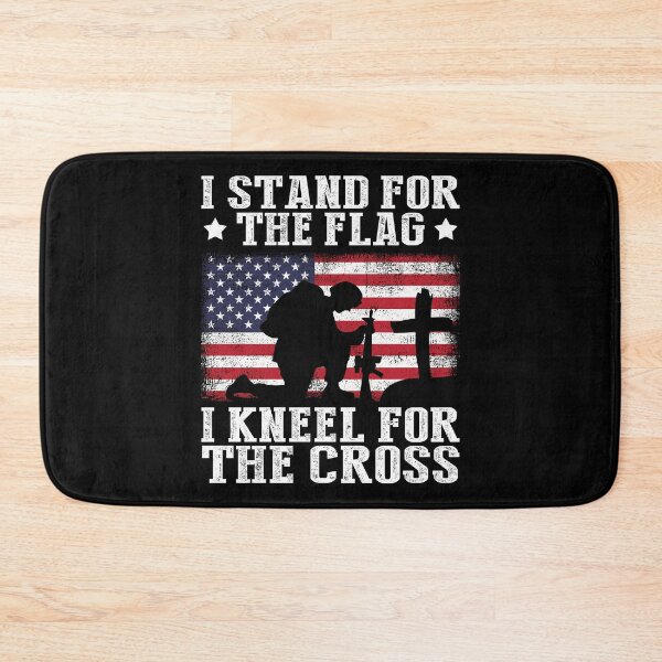 Item preview, I Stand for The Flag I Kneel for The Cross designed and sold by livasyczosek3.
