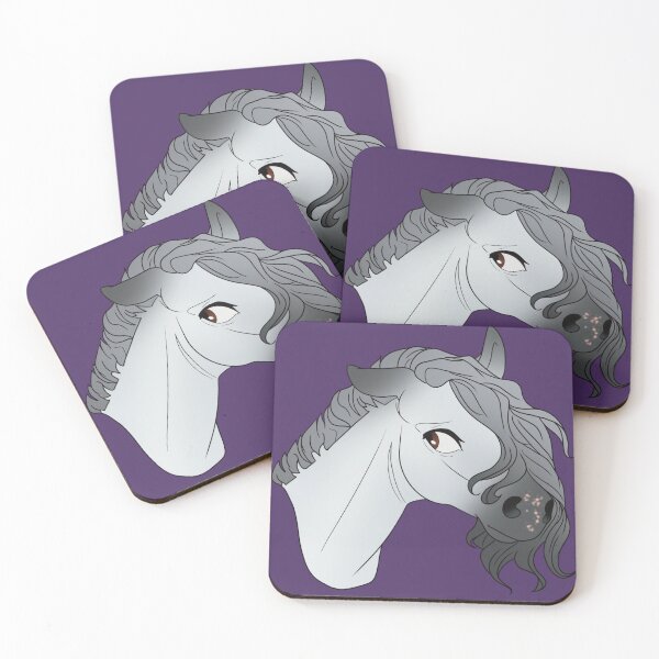 Item preview, Grey Pony with Speckled nose designed and sold by Doggos-Dragons.