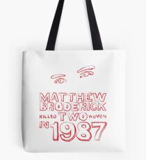 Matthew Broderick Tote Bag