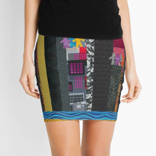 Scorched Earth Mini Skirt