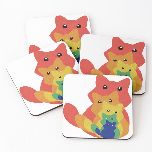 Item preview, Raindow Raccoons designed and sold by autoboxdesign.