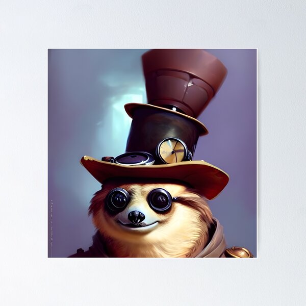 Item preview, Steampunk Sloth designed and sold by Manimilo.