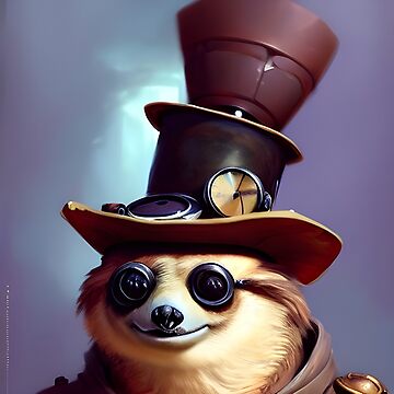 Artwork thumbnail, Steampunk Sloth by Manimilo