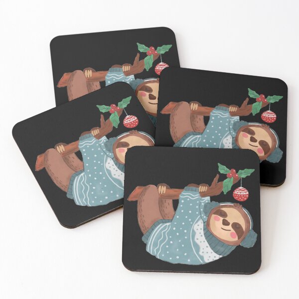 Item preview, Christmas sloth designed and sold by We Grow.