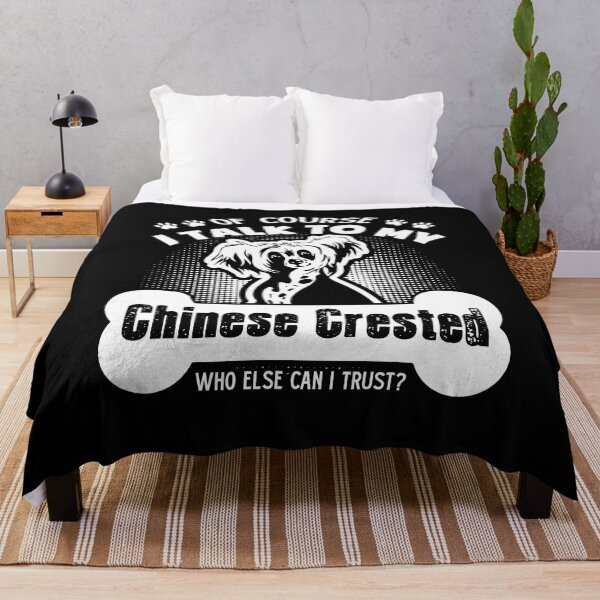 Item preview, I Talk To My Chinese Crested designed and sold by UnknownArtistt.