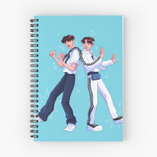 Item preview, Soobin and Q fanart designed and sold by daehwisday.
