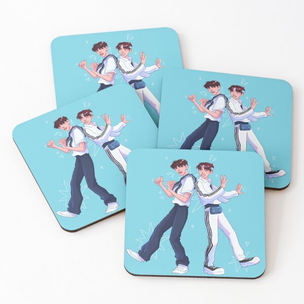 Item preview, Soobin and Q fanart designed and sold by daehwisday.