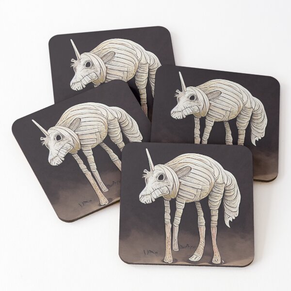 Item preview, U is for Unicorn - Scary ABC designed and sold by ScaryABC.