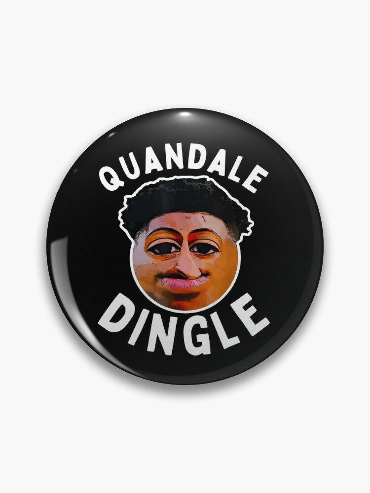 Quandale Dingle Goofy Ahh Meme Im Pushin Dingle Quote Poster for