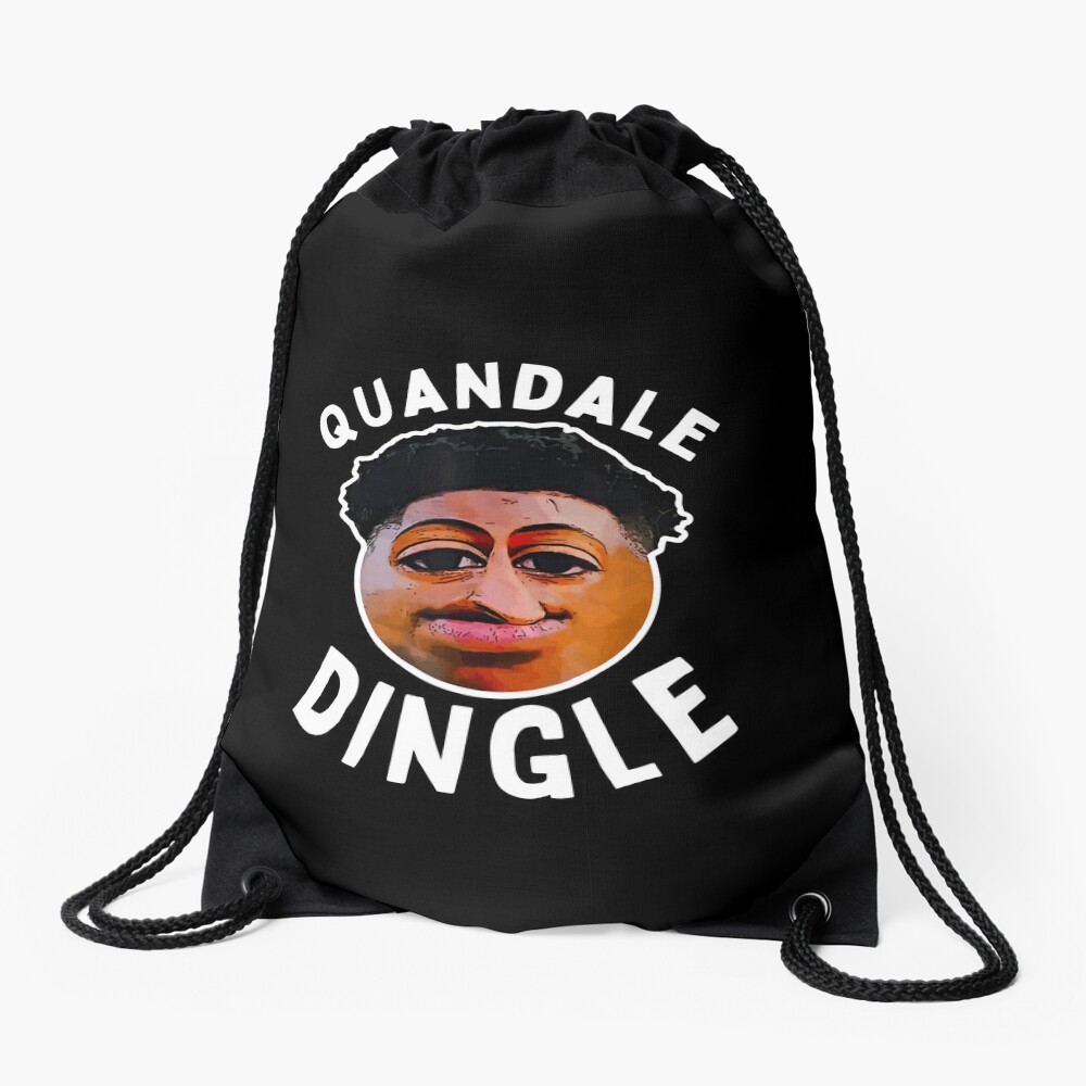 Quandale Dingle Goofy Ahh Meme Im Pushin Dingle Quote Poster for