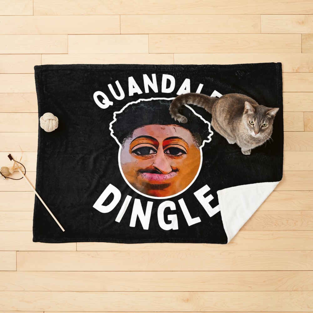 Quandale Dingle Goofy Ahh Meme Im Pushin Dingle Quote Poster for