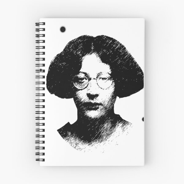 Item preview, The great Simone Weil ~ Friend of Silence designed and sold by MINDTHECHERRY.